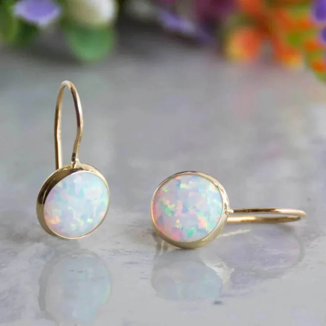 Timeless Opal Glow Earrings