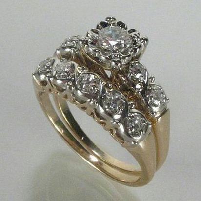 Sparkling Gold Ring