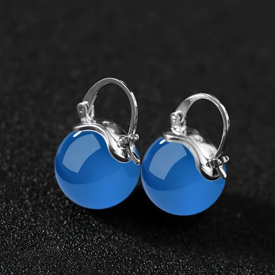 Simple Round Earrings