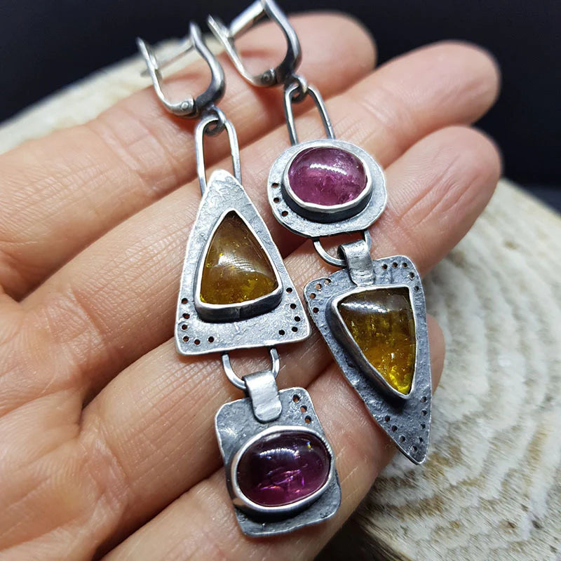 Classic Triangular Geometric Earrings