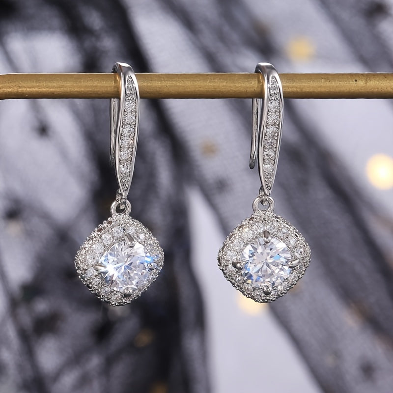 Elegant Geometric Drop Earrings