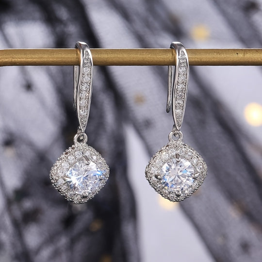 Elegant Geometric Drop Earrings