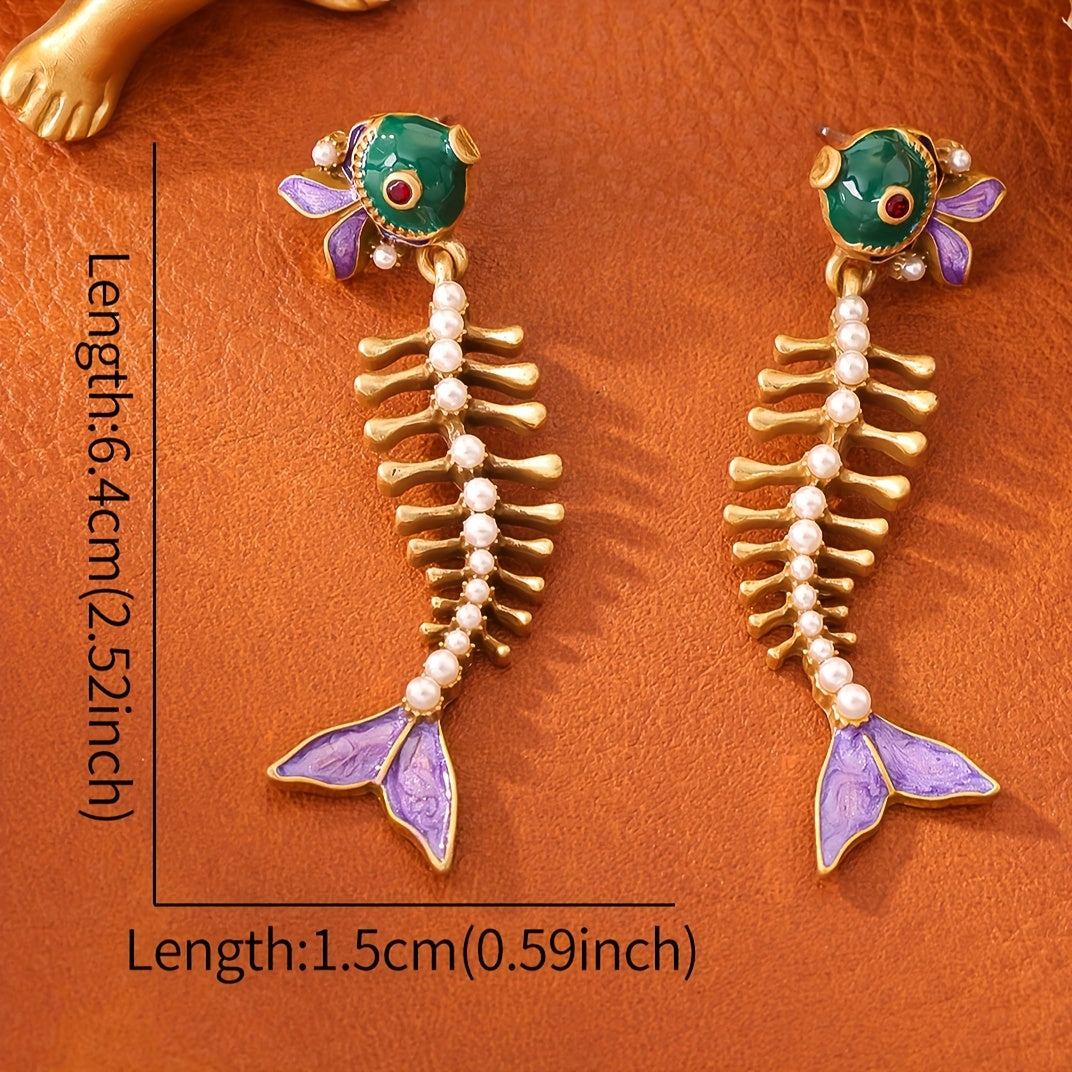 Elegant Bohemian Fish Earrings