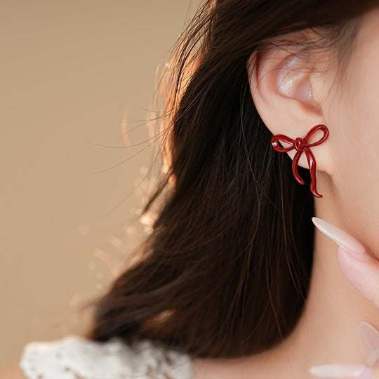 Timeless Bowknot Stud Earrings