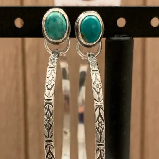 Boho Stylish Onyx Earrings