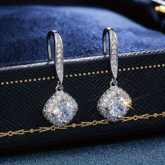 Elegant Geometric Drop Earrings