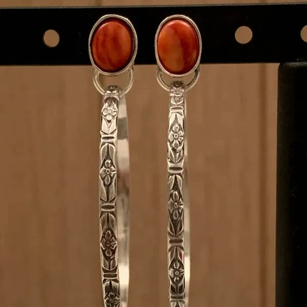 Boho Stylish Onyx Earrings