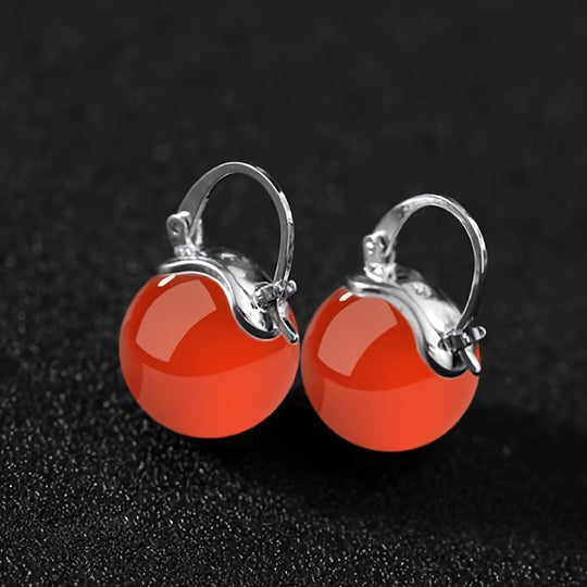 Simple Round Earrings