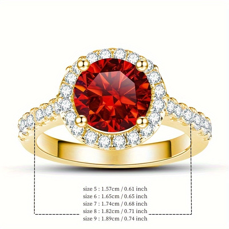 Minimalist Moissanite Engagement Ring