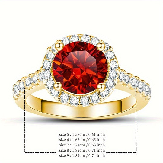 Minimalist Moissanite Engagement Ring