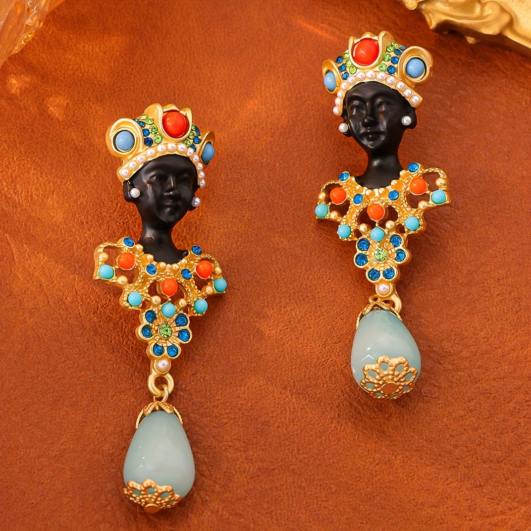 Colorful Traditional Earrings