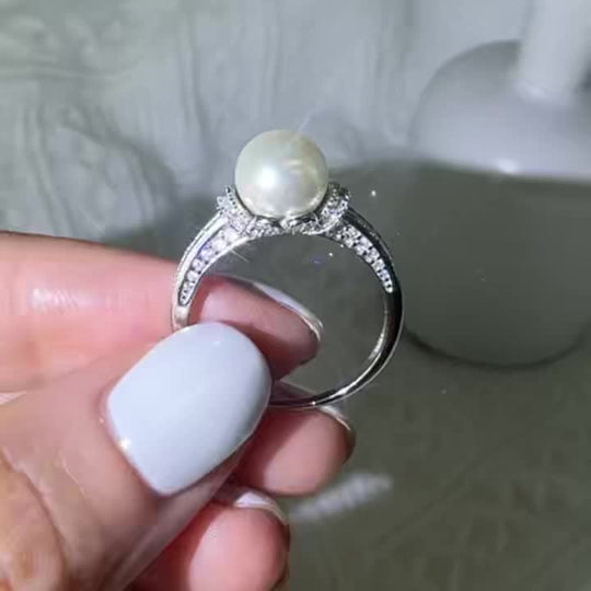 Timeless Freshwater Pearls Ring