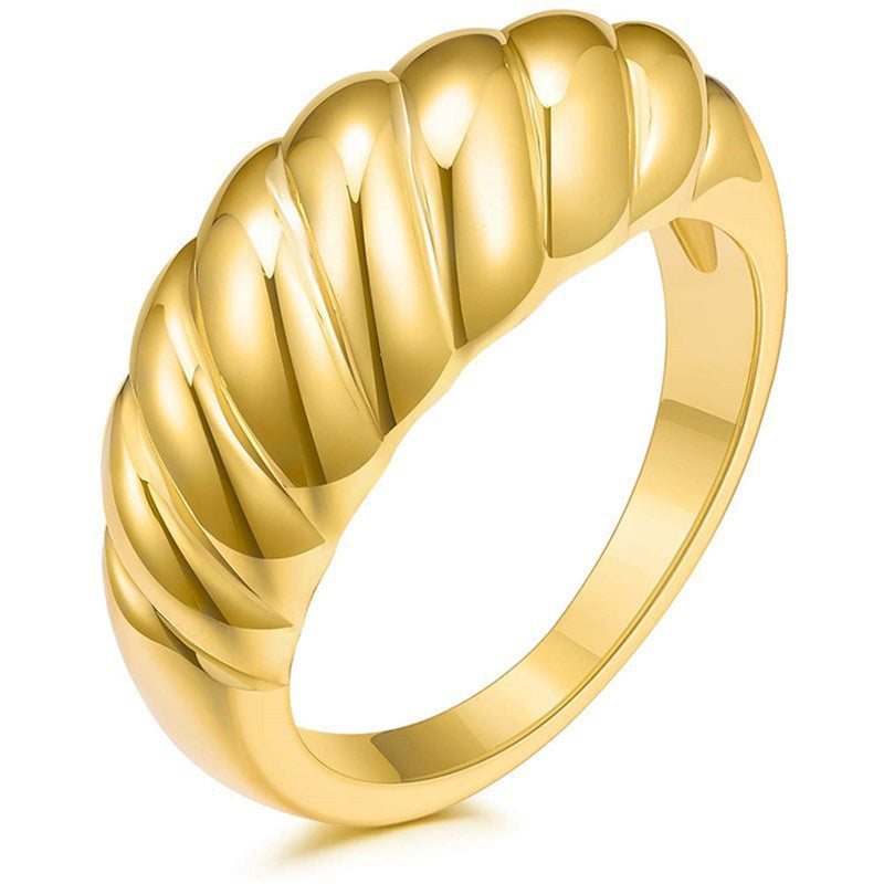 Timeless Fashion Chunky Dome Ring