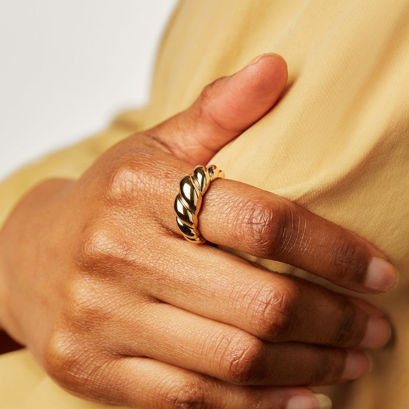 Timeless Fashion Chunky Dome Ring