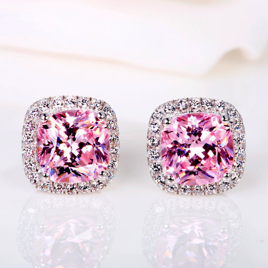 Minimalist. Stone Stud Earrings