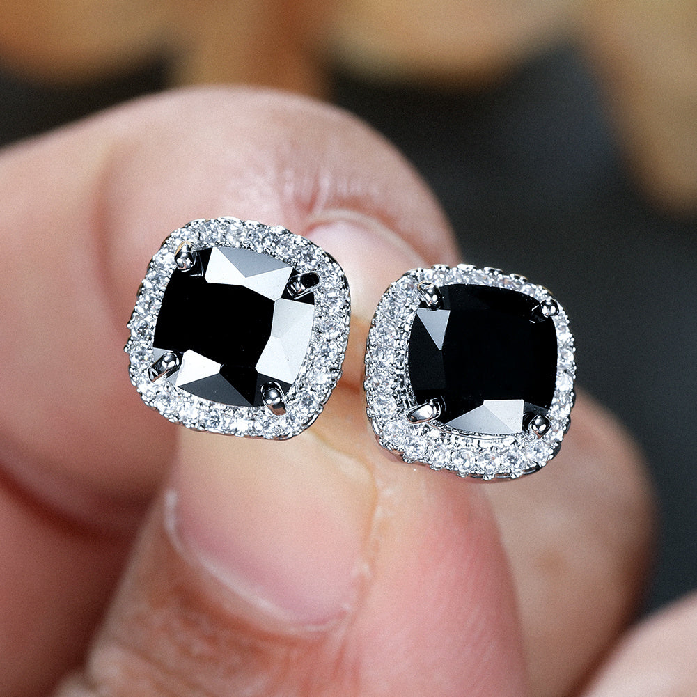 Minimalist. Stone Stud Earrings