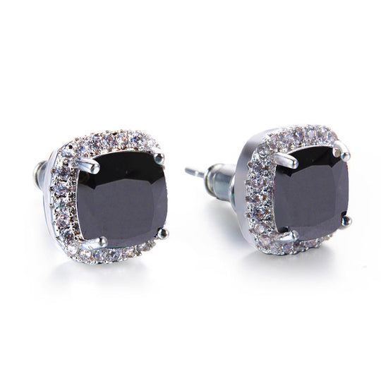 Minimalist. Stone Stud Earrings