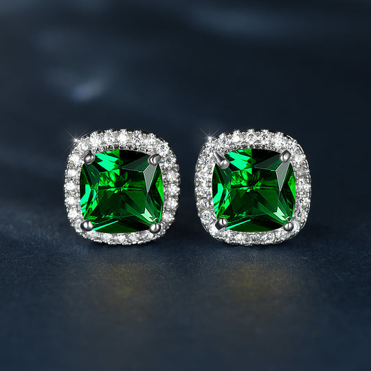 Minimalist. Stone Stud Earrings
