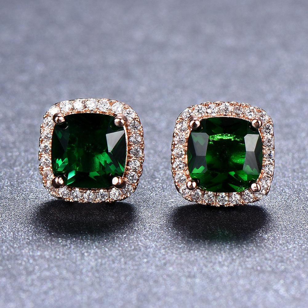 Minimalist. Stone Stud Earrings
