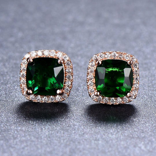 Minimalist. Stone Stud Earrings