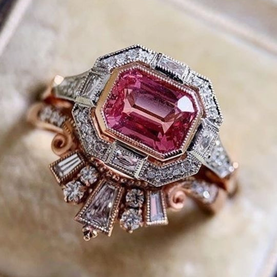 Stylish Minimalist  Zirconia Decorative Ring