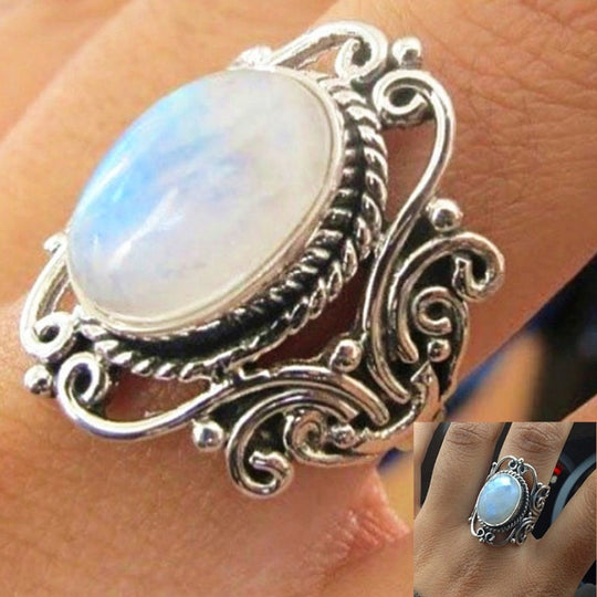 Classic Inlaid Decorative Ring