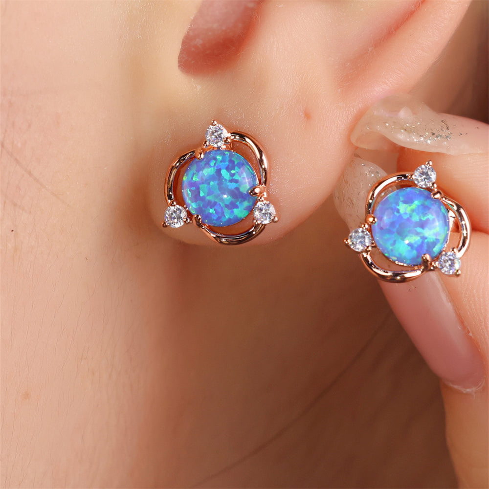 Exquisite Classic Flower Stud Earrings