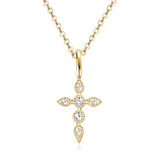 Elegant Cross Pendant Necklace
