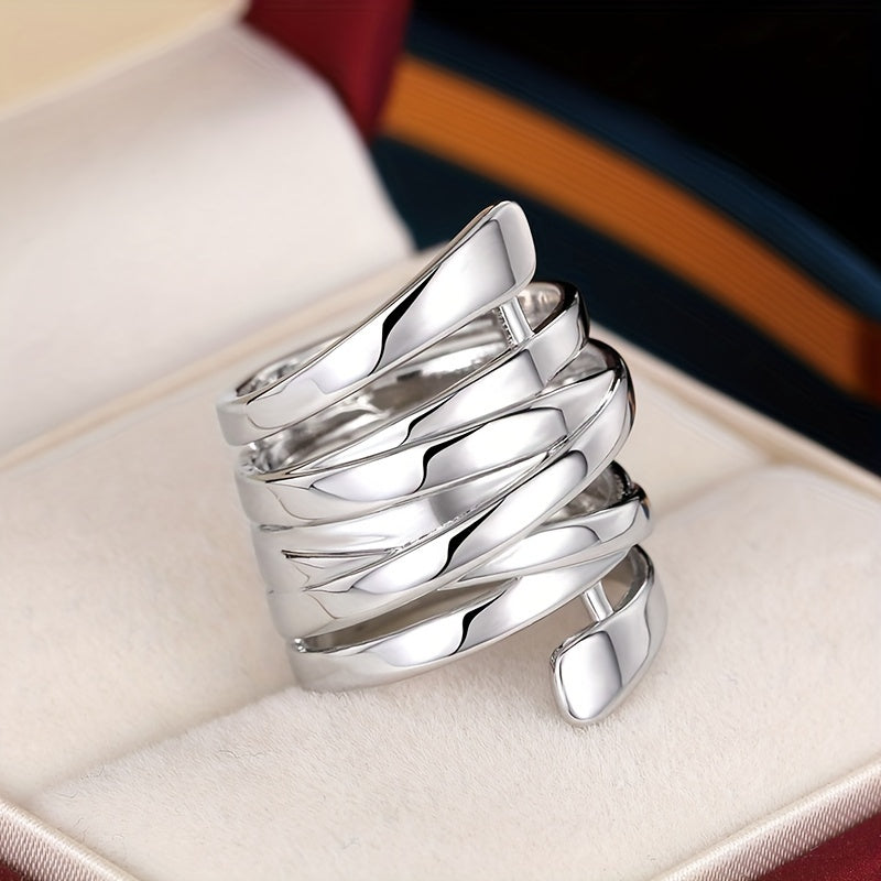 Sleek Multi Band Ring