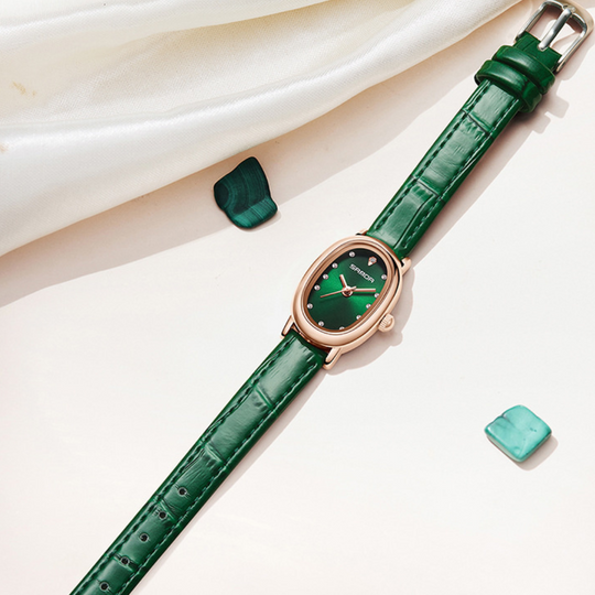 Elegant Classic Oval Quartz Watch
