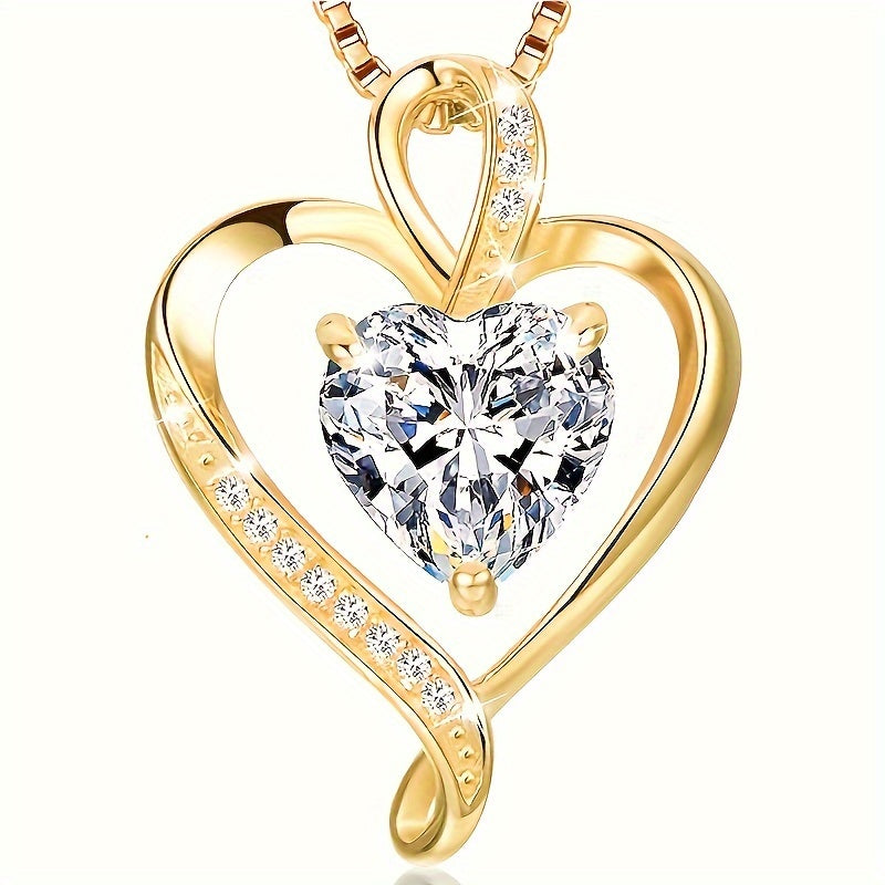 Elegant Minimalist Heart Pendant Necklace