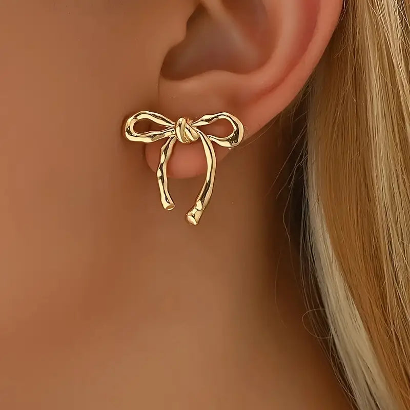 Chic Classic Bow Earrings