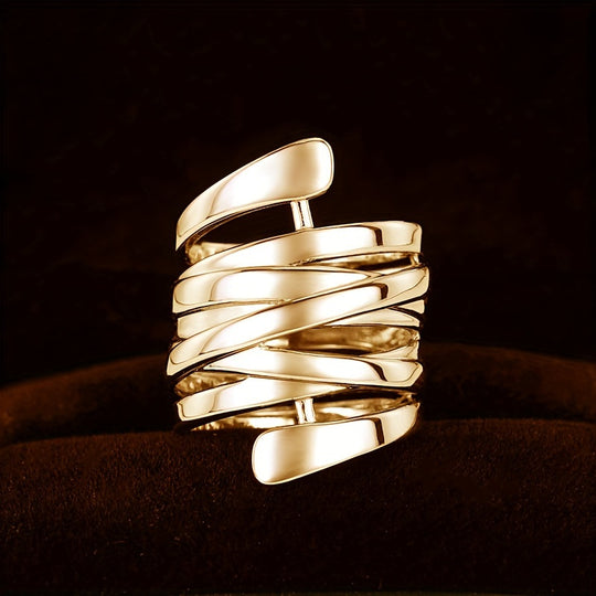 Sleek Multi Band Ring