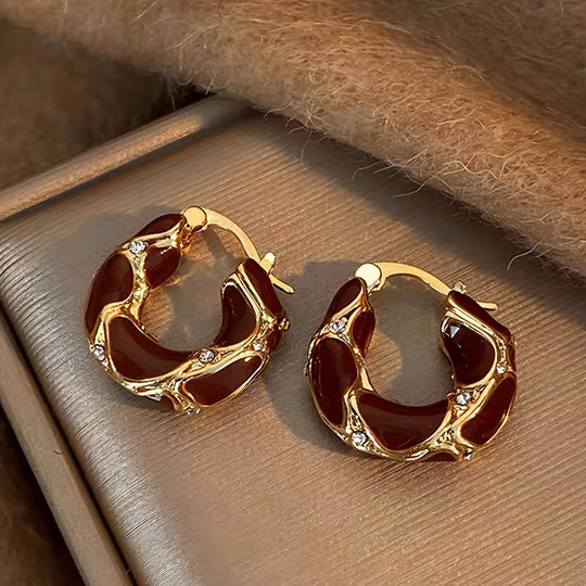 Elegant Style Hoop Earrings