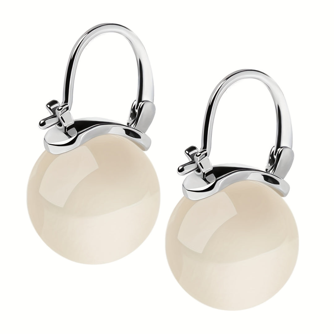 Simple Round Earrings
