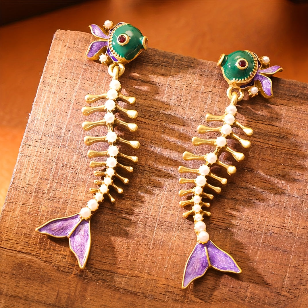 Elegant Bohemian Fish Earrings