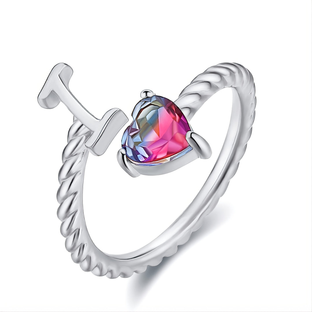 Adjustable Initial Letter Ring