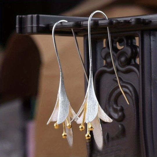 Timeless Flowers Dangle Earrings