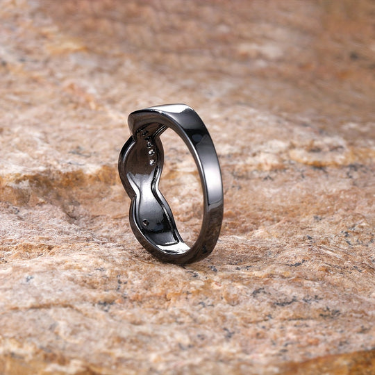 Elegant Golden Plated Copper Ring