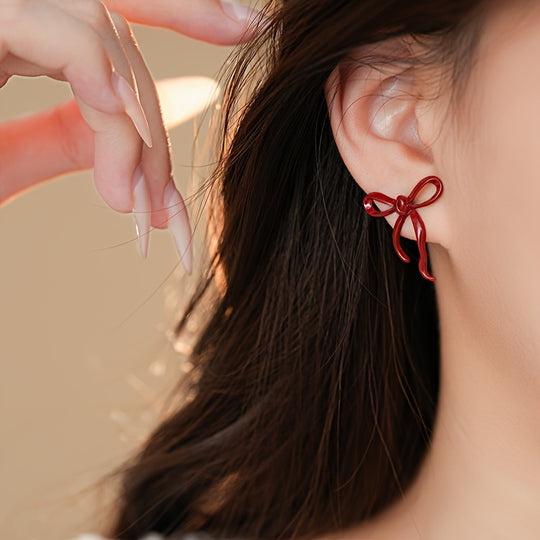 Timeless Bowknot Stud Earrings