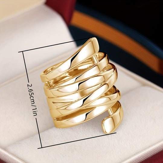 Sleek Multi Band Ring