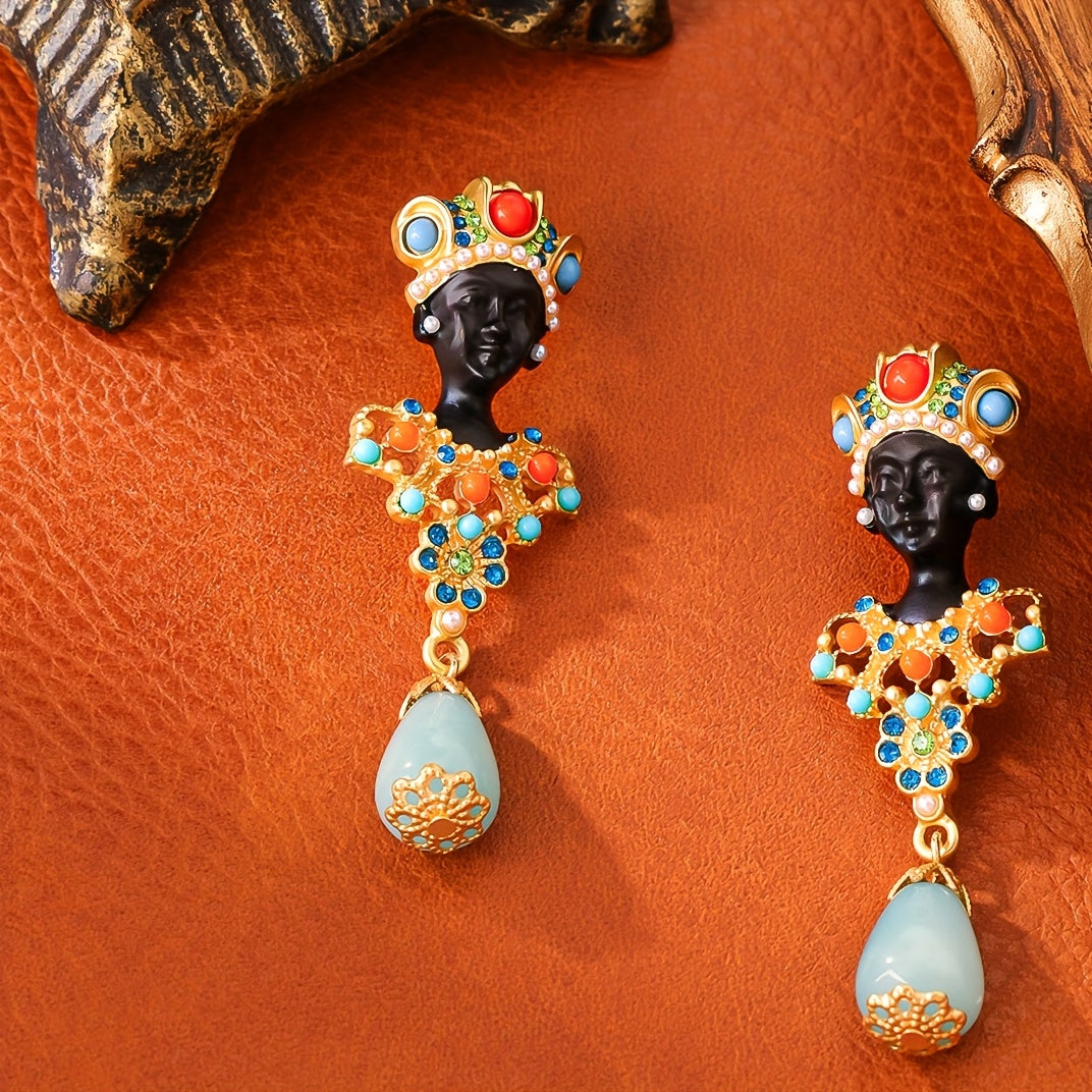 Colorful Traditional Earrings