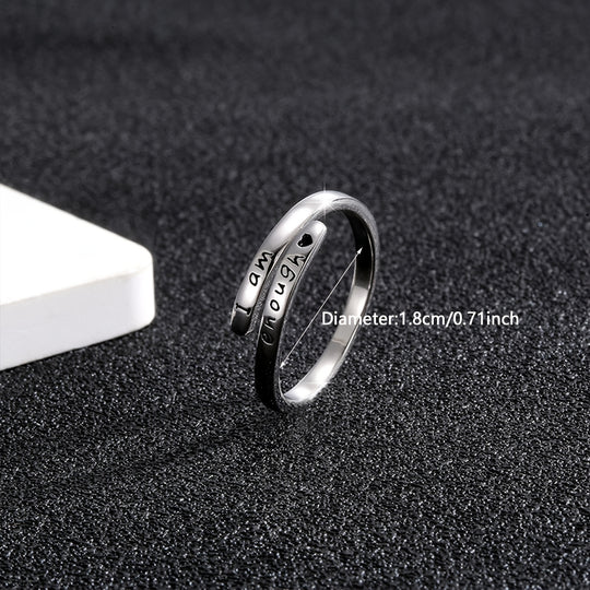 Simple Adjustable Open Ring