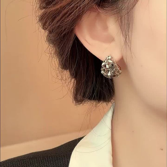 Elegant Stylish Hoop Earrings