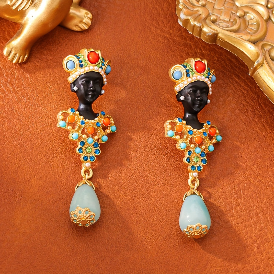 Colorful Traditional Earrings