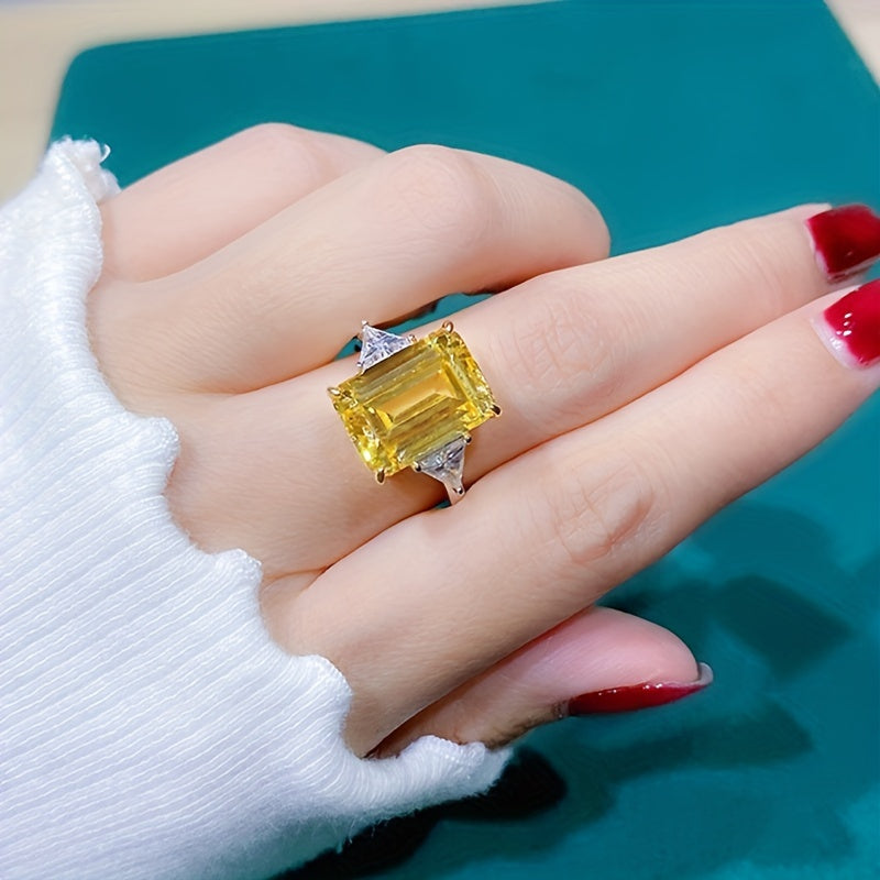 Stylish Cubic Zirconia Ring
