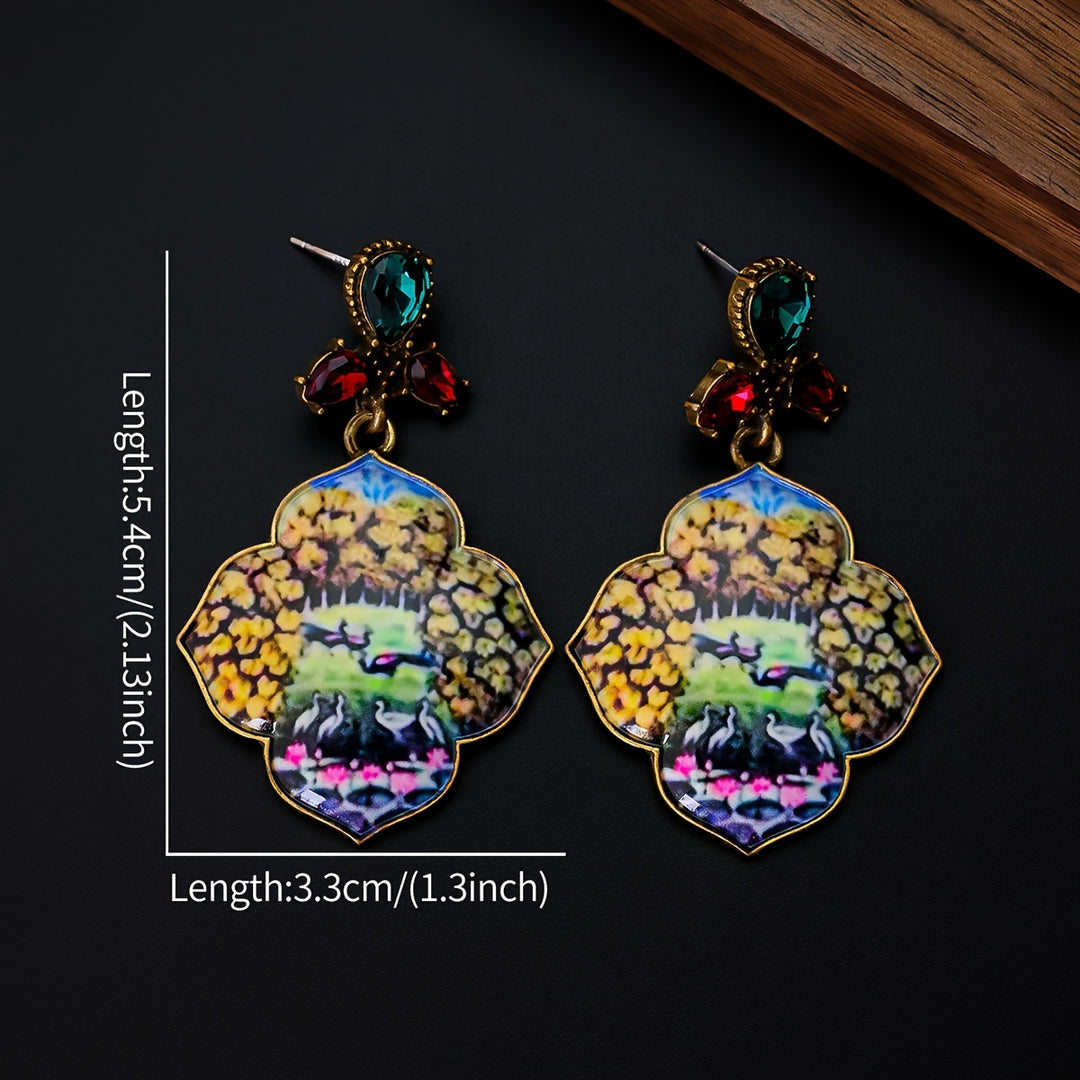 Timeless Enamel Earrings