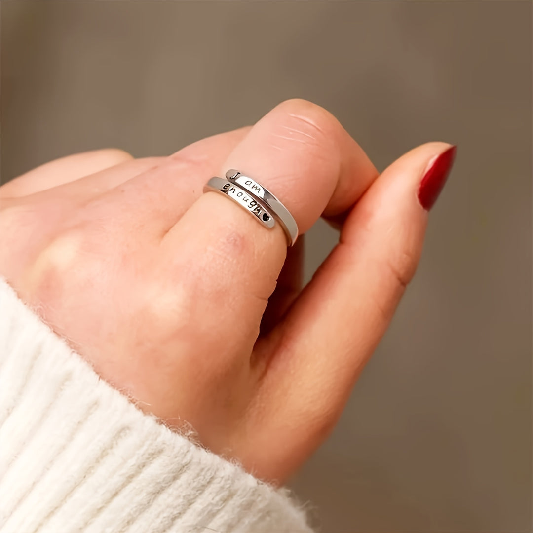 Simple Adjustable Open Ring