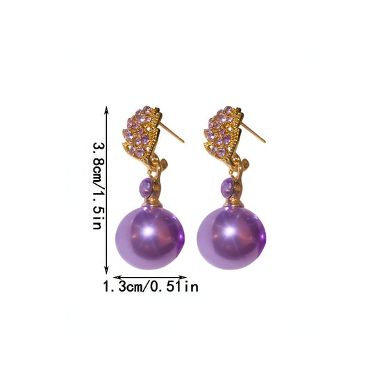 Elegant Fashion Pearl Drop Earrings