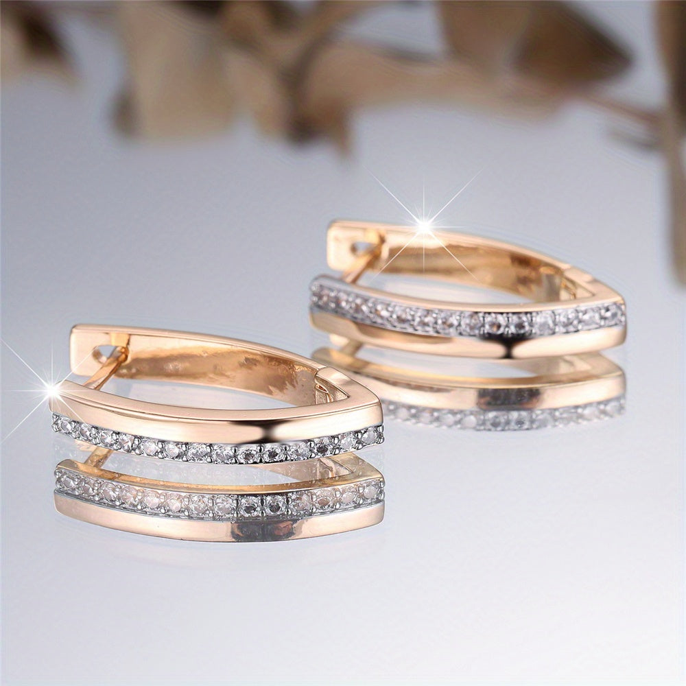 Elegant Classic V-Shaped Earclips